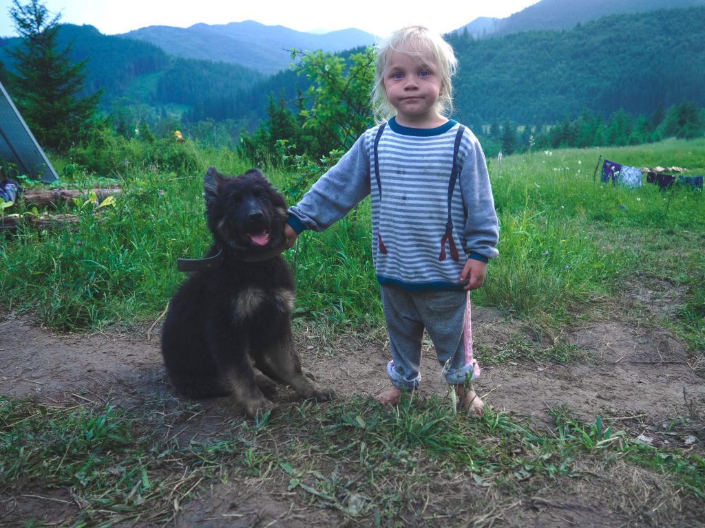 Niño y perro
